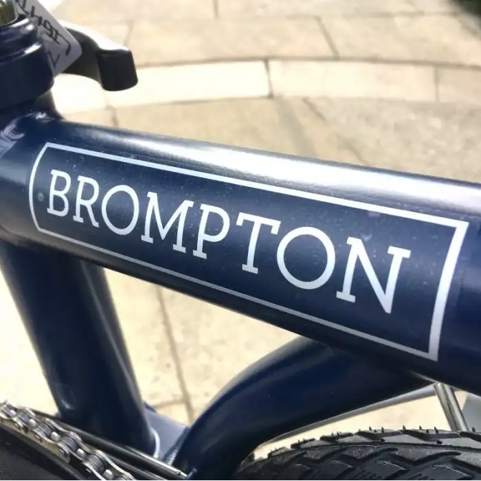 Brompton C-Line Decal Set Matt Silver Q104353