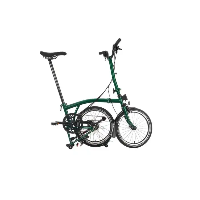 Brompton C Line Explore H6L Katlanır Bisiklet Racing Green