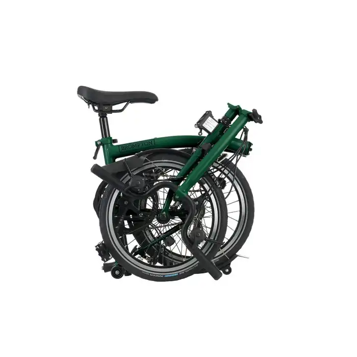 Brompton C Line Explore H6L Katlanır Bisiklet Racing Green
