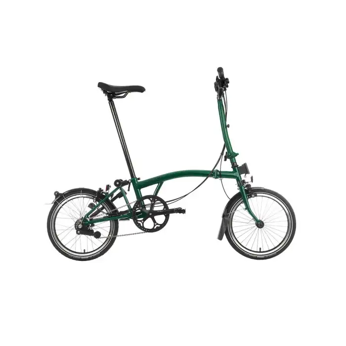 Brompton C Line Explore H6L Katlanır Bisiklet Racing Green