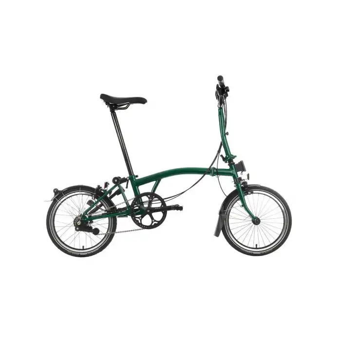 Brompton C Line Explore M6L Katlanır Bisiklet Racing Green