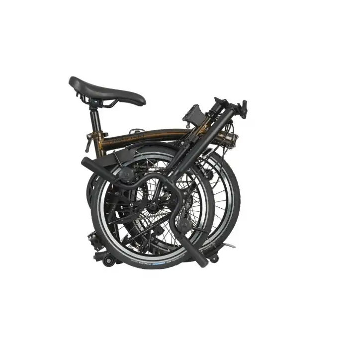 Brompton C Line Explore H6L Katlanır Bisiklet Black Lacquer