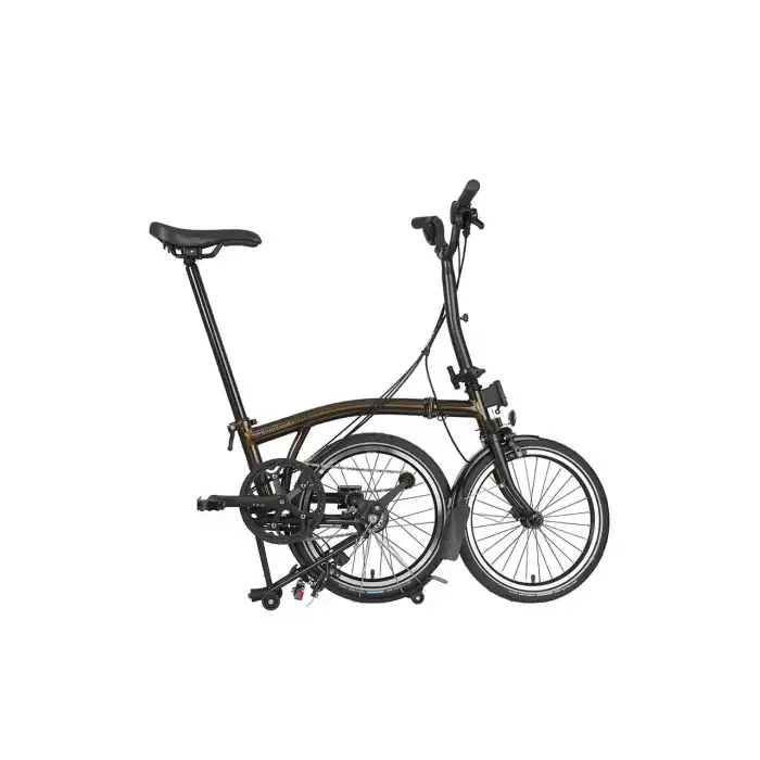 Brompton C Line Explore H6L Katlanır Bisiklet Black Lacquer