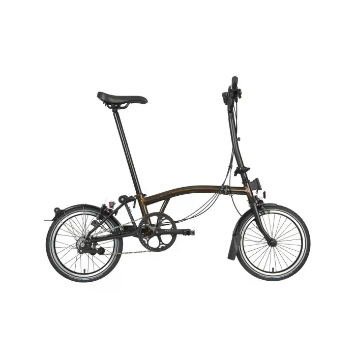 Brompton C Line Explore H6L Katlanır Bisiklet Black Lacquer