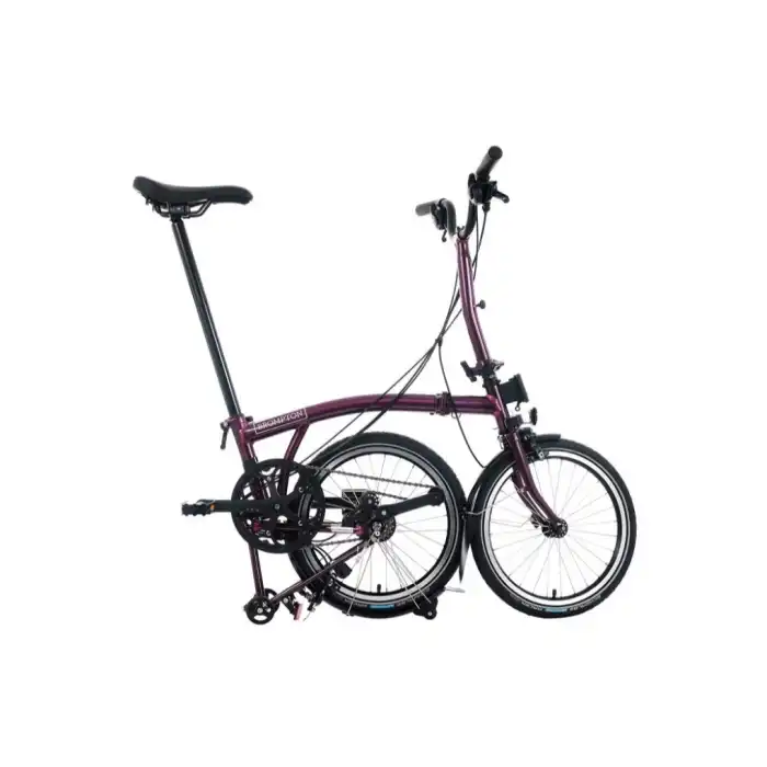 Brompton C Line H12L Katlanır Bisiklet 12 Vites Amethyst Lacquer