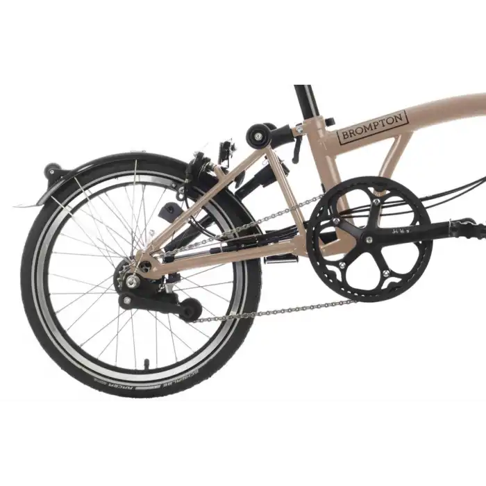 Brompton C Line H12L Katlanır Bisiklet 12 Vites Dune Sand