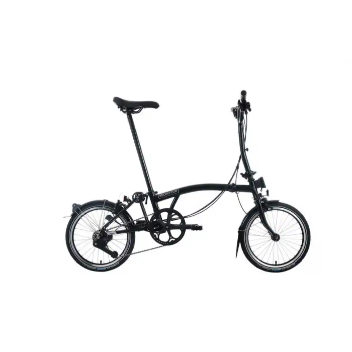 Brompton C Line H12L Katlanır Bisiklet 12 Vites Black