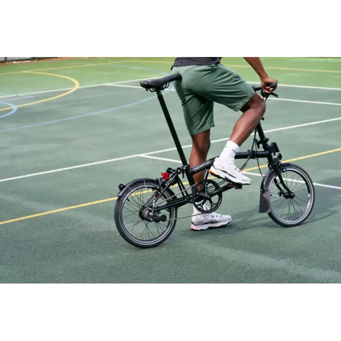 Brompton C Line H12L Katlanır Bisiklet 12 Vites Black
