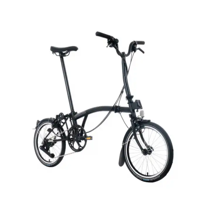 Brompton C Line H12L Katlanır Bisiklet 12 Vites Black