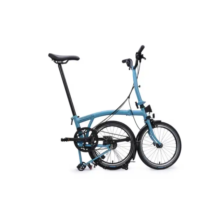 Brompton C Line M12L Katlanır Bisiklet 12 Vites Cloud Metallic