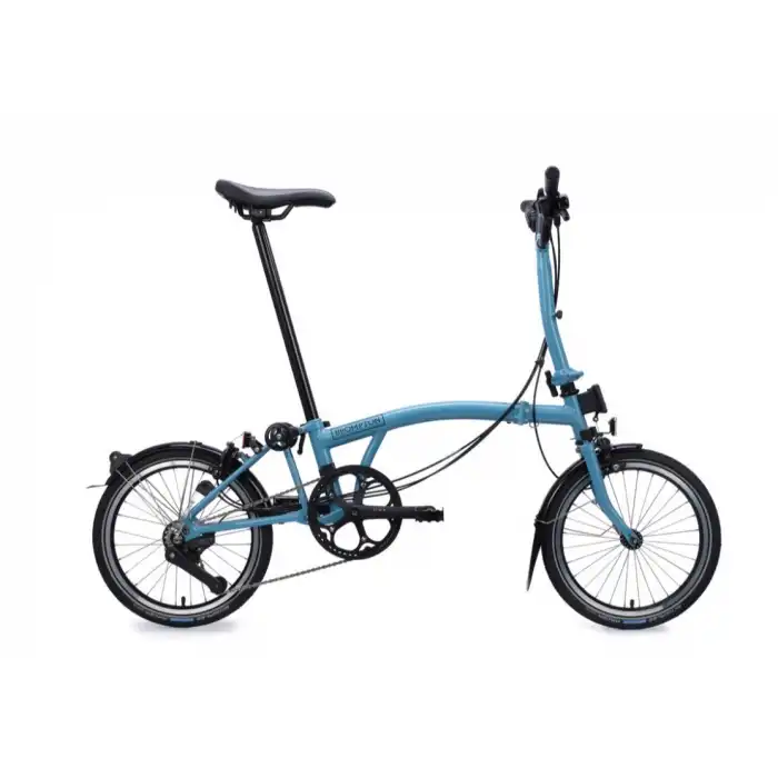 Brompton C Line M12L Katlanır Bisiklet 12 Vites Cloud Metallic