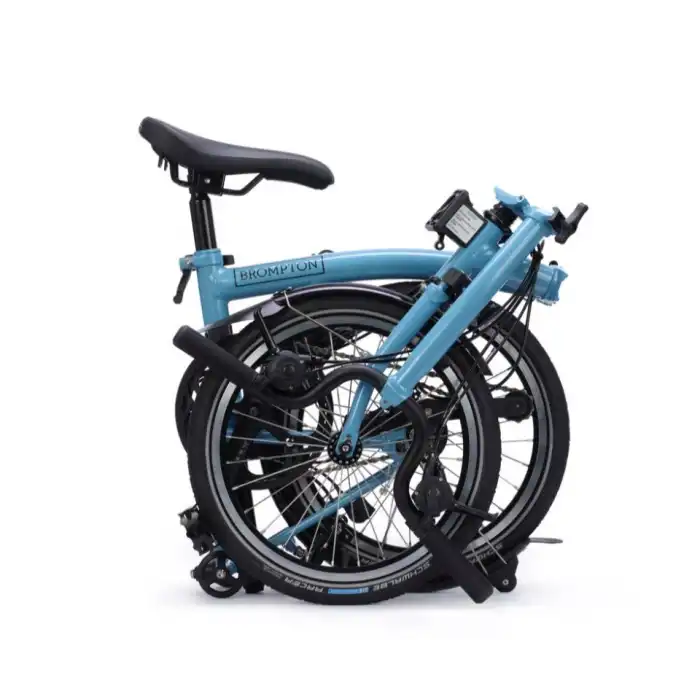 Brompton C Line M12L Katlanır Bisiklet 12 Vites Cloud Metallic