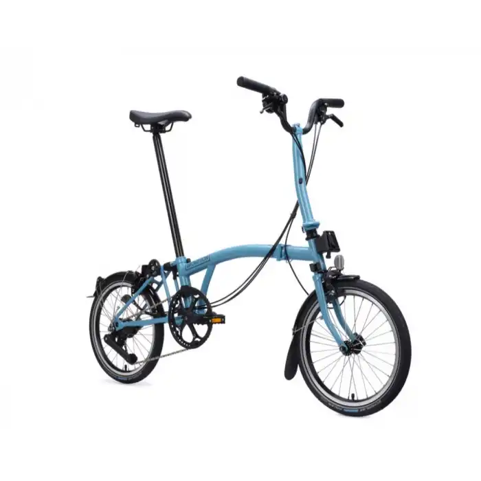 Brompton C Line M12L Katlanır Bisiklet 12 Vites Cloud Metallic