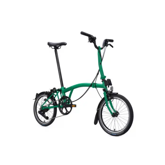 Brompton C Line M12L Katlanır Bisiklet 12 Vites Palm Green