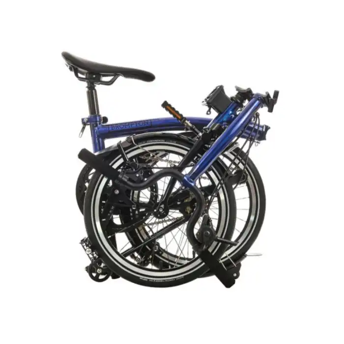Brompton P Line Explore H12L Katlanır Bisiklet Bolt Blue Lacquer