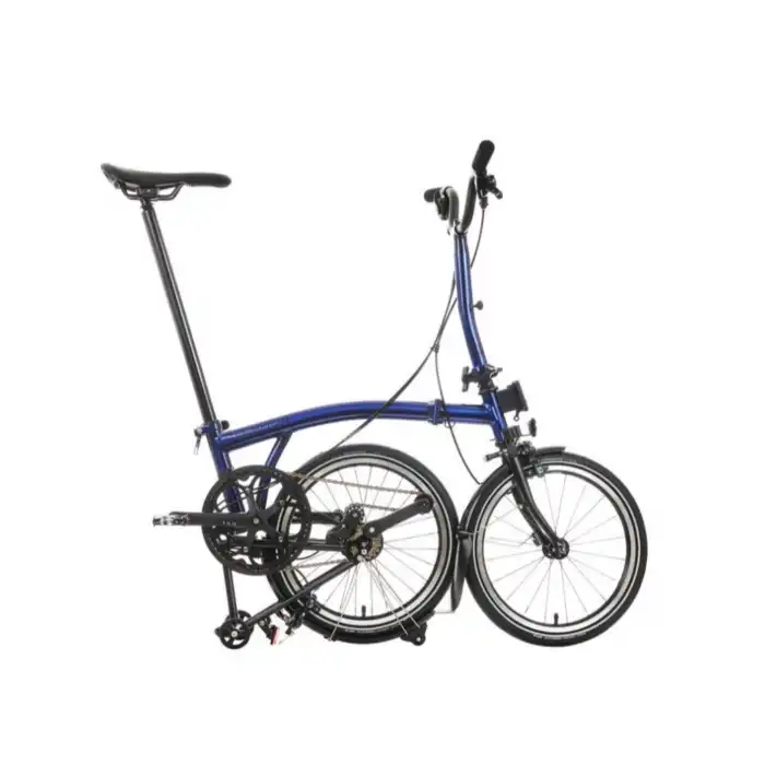 Brompton P Line Explore H12L Katlanır Bisiklet Bolt Blue Lacquer