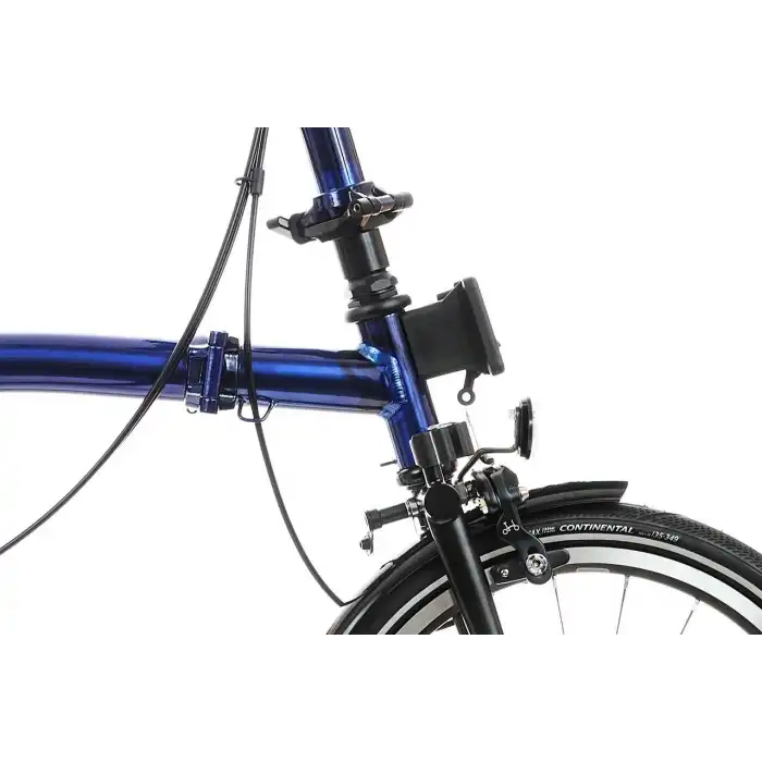 Brompton P Line Explore H12L Katlanır Bisiklet Bolt Blue Lacquer