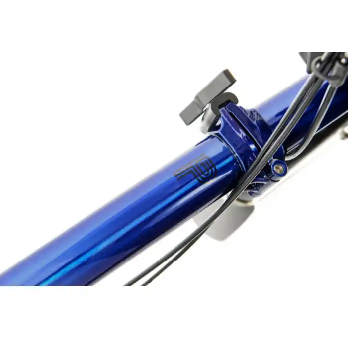 Brompton P Line Explore H12L Katlanır Bisiklet Bolt Blue Lacquer