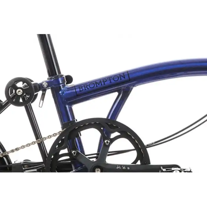 Brompton P Line Explore H12L Katlanır Bisiklet Bolt Blue Lacquer