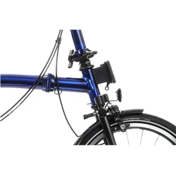 Brompton P Line Explore H12L Katlanır Bisiklet Bolt Blue Lacquer