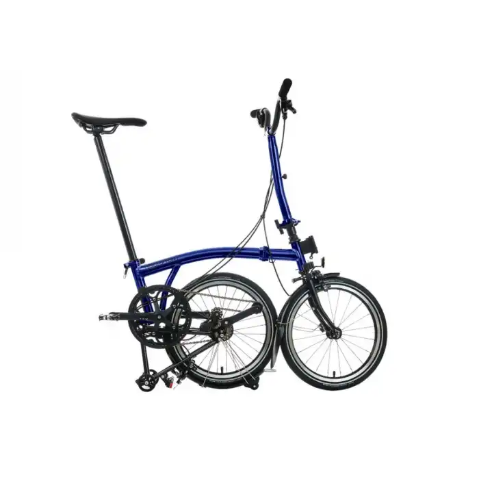 Brompton P Line Explore H12L Katlanır Bisiklet Bolt Blue Lacquer