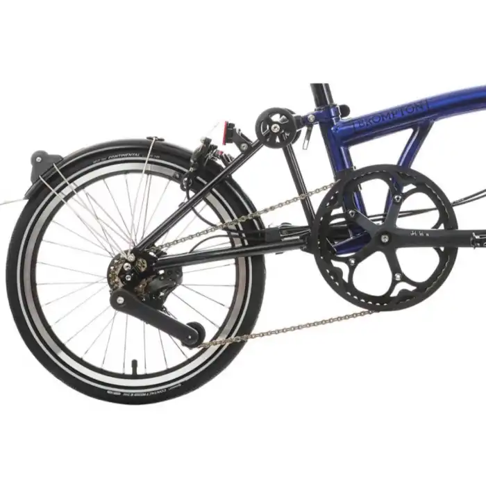 Brompton P Line Explore H12L Katlanır Bisiklet Bolt Blue Lacquer