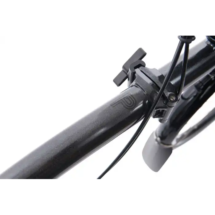Brompton P Line Explore H12L Katlanır Bisiklet Midnight Black Metallic