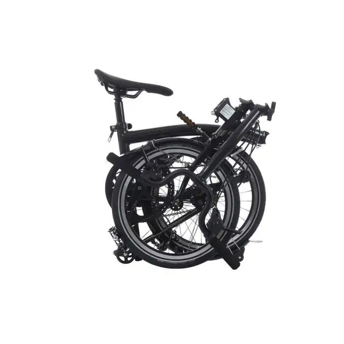 Brompton P Line Explore H12L Katlanır Bisiklet Midnight Black Metallic