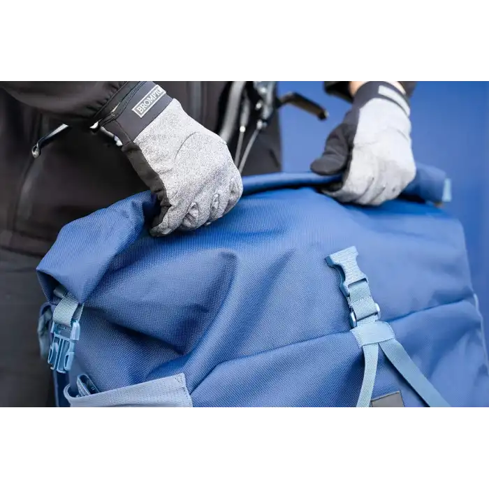 Brompton Rolltop Bag (Large) - Navy Q104135