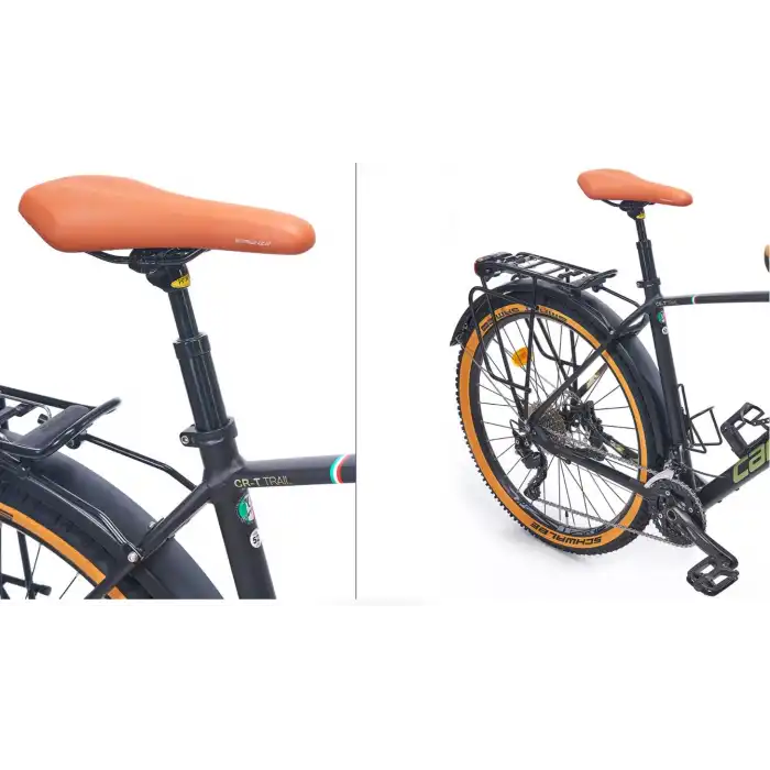 Carraro CR-T Trail 27.5 Jant 44 Cm Tur Bisikleti Mat Siyah-Yeşil-Kamuflaj