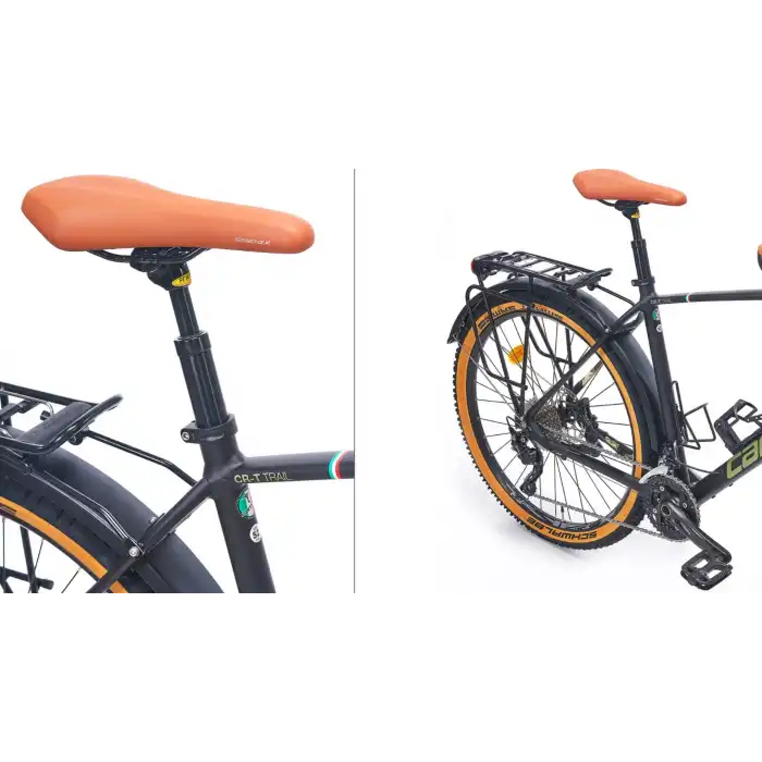 Carraro CR-T Trail 27.5 Jant 48 Cm Tur Bisikleti Mat Siyah-Yeşil-Kamuflaj