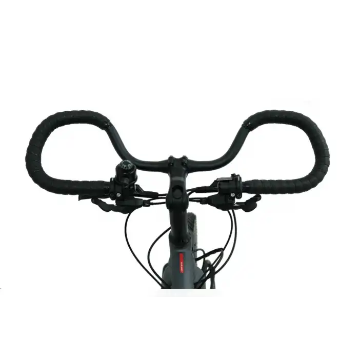 Carraro CR-T World 46 Cm Profesyonel Tur Bisikleti Mat Antrasit-Kırmızı