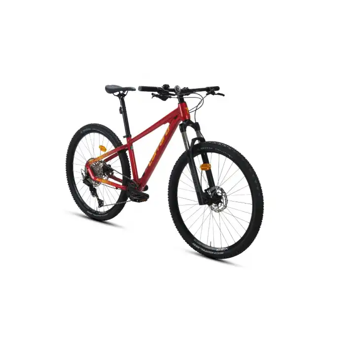 Carraro Crx 711 27.5 Jant 36 Cm Alüminyum Dağ Bisikleti Krom-Kırmızı-Şeftali