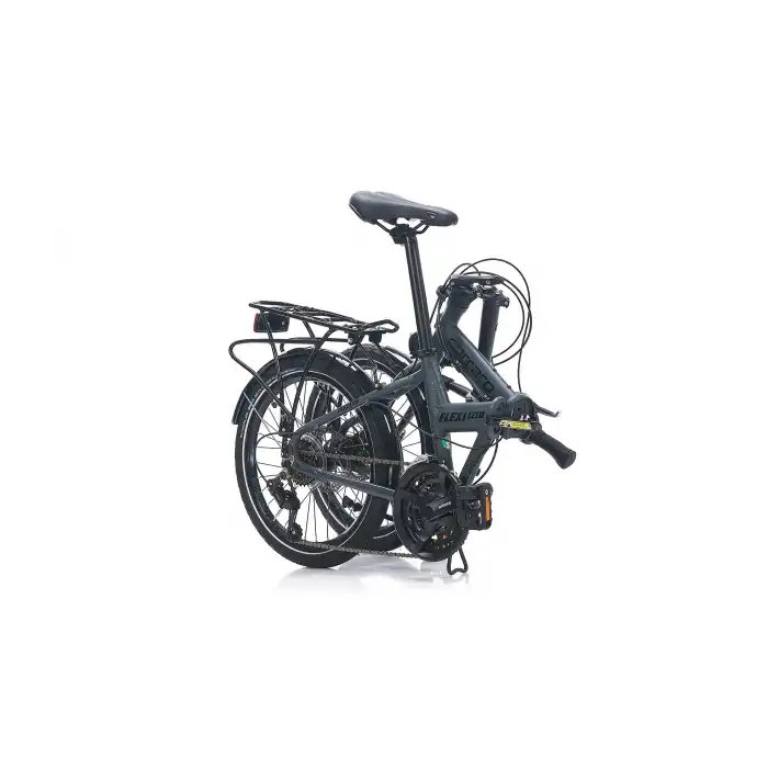 Carraro Flexi 121D 21 Vites Mekanik Disk Fren Katlanır Bisiklet Storm Gri-Siyah