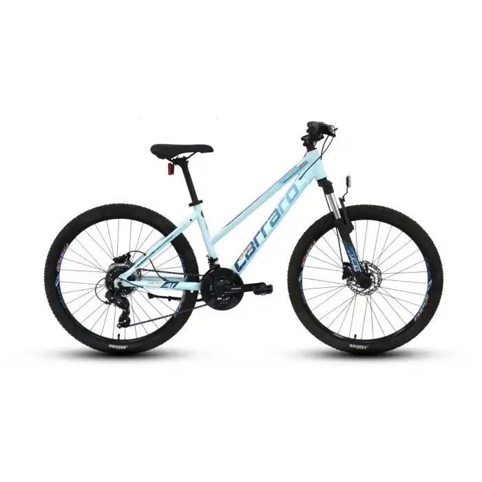 Carraro Force 621 26 Jant 38 Cm Alüminyum Dağ Bisikleti Mat Cam Mavi-Turuncu