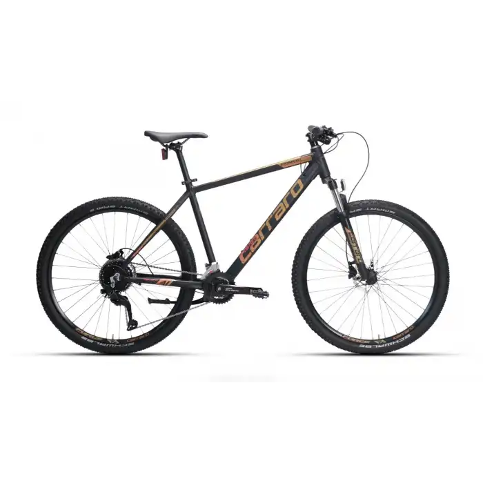 Carraro Force 770C 27.5 Jant 43 Cm Alüminyum Dağ Bisikleti Mat Siyah-Altın-Bakır Kırmızı