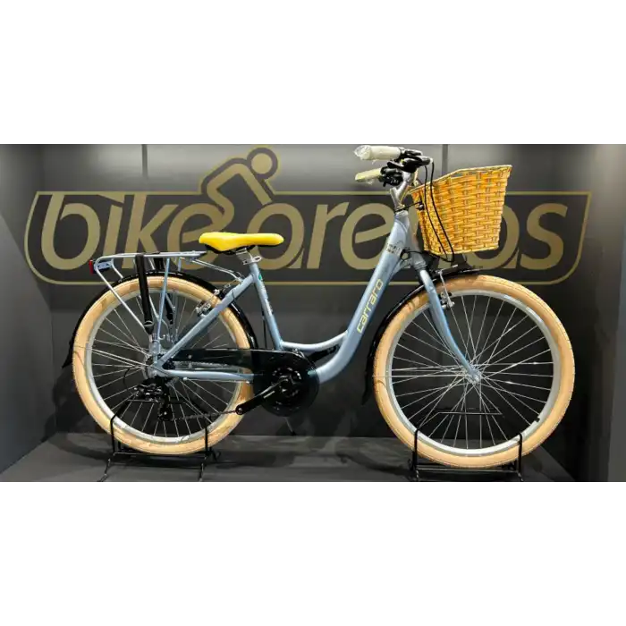 Carraro Juliet 26 Jant 43 Cm Kadın Şehir Bisikleti Mat Gri-Krom-Krem