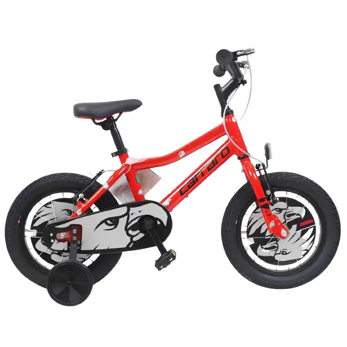 Carraro Red Eagle 14 Jant Çocuk Bisikleti Kırmızı-Siyah-Gümüş
