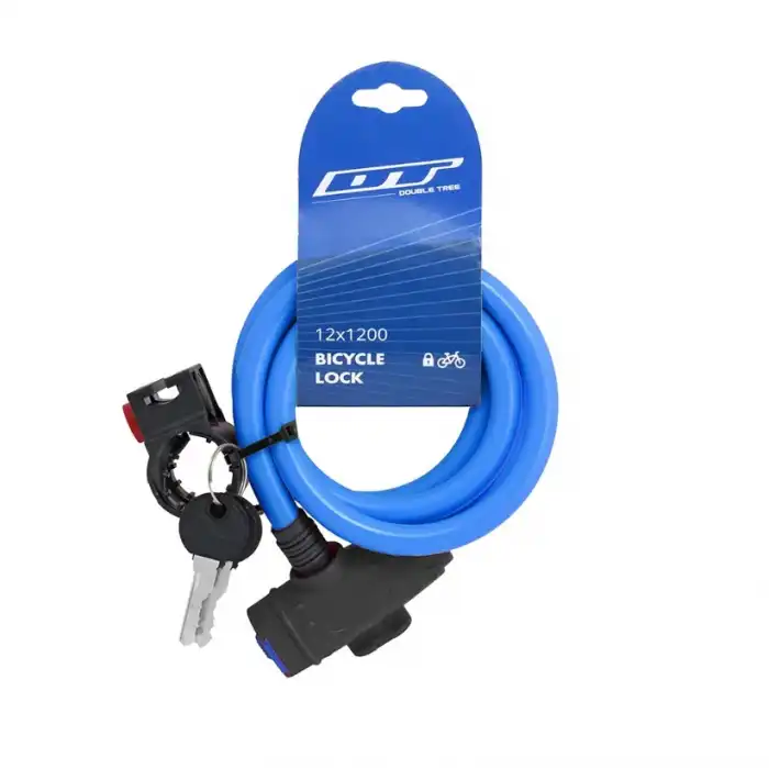 DT 12x1200mm Anahtarlı Kilit Mavi