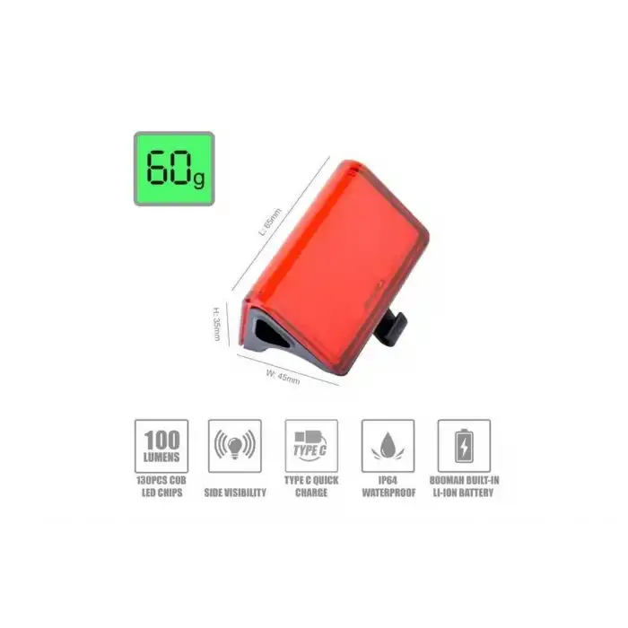 Eastpower LW-R200 100 Lümen Arka Çakar Işık