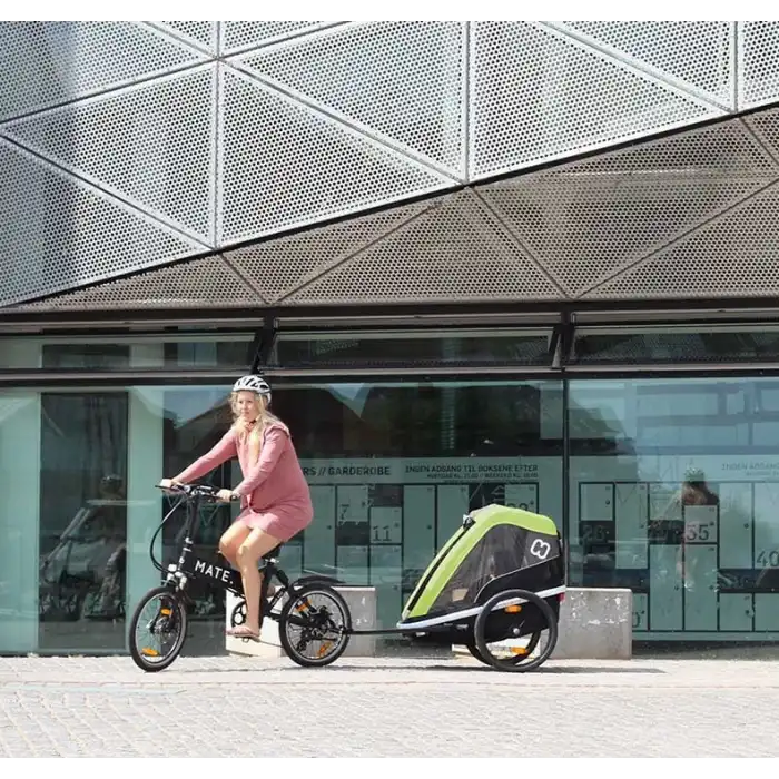 Hamax Avenida One Çocuk Romörkü Fosfor Yeşil