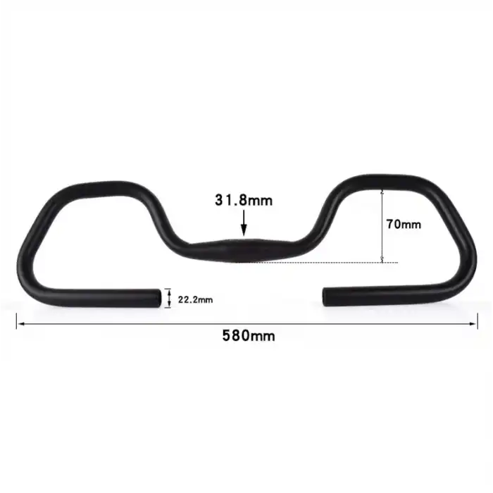 İmpact Alüminyum Kelebek Tur Gidonu 31.8 Boğaz Uyumlu