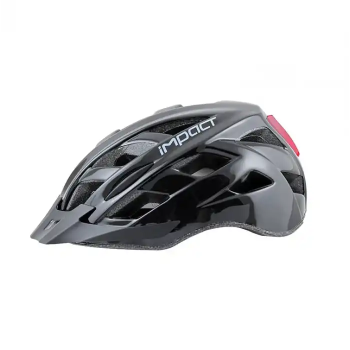 Impact Commur Kask Parlak Siyah (M)