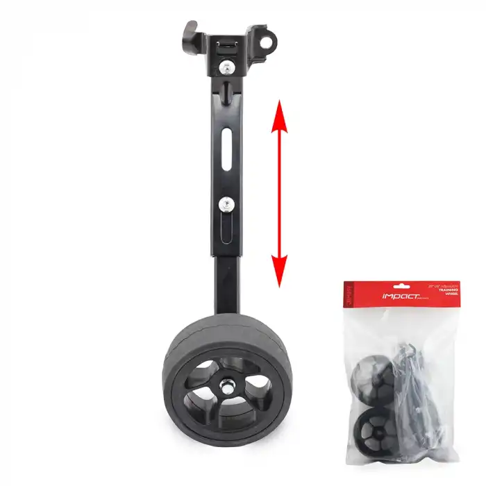Impact Jimmy Somunlu Mil Uyumlu 20-24-26 Vitesli Bisikletler İçin Ayarlanabilir Denge Tekeri