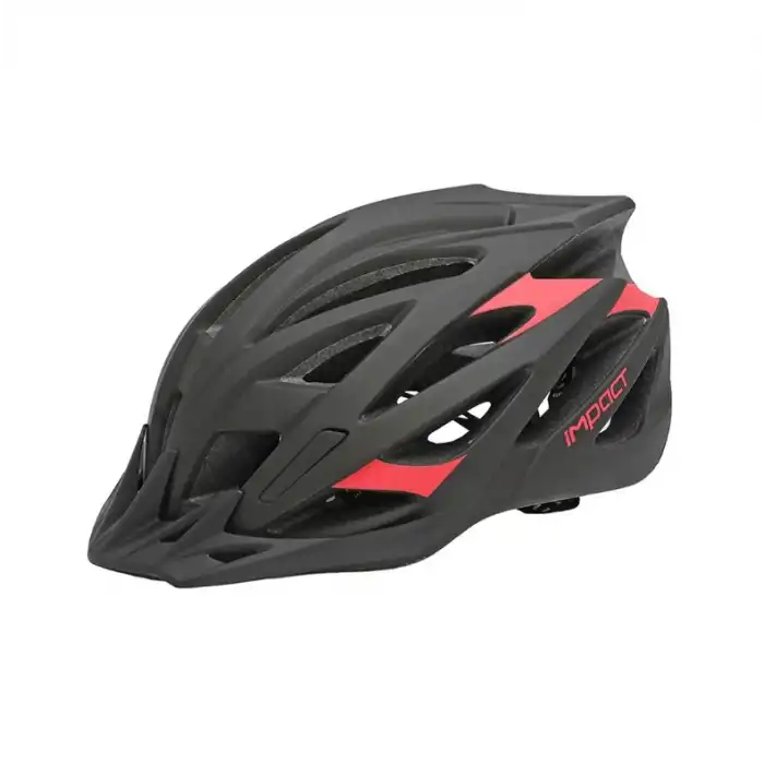 Impact Scap Kask Siyah-Kırmızı M/L (57-61)