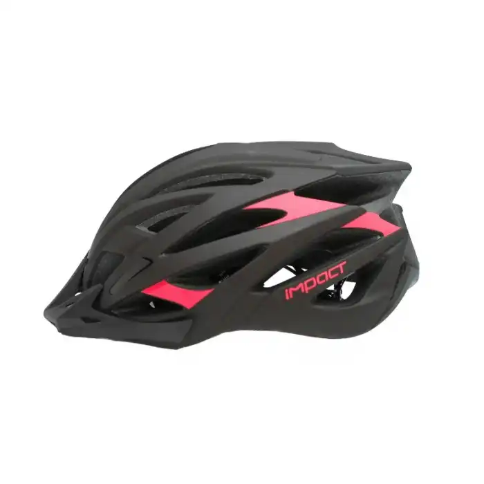 Impact Scap Kask Siyah-Kırmızı M/L (57-61)