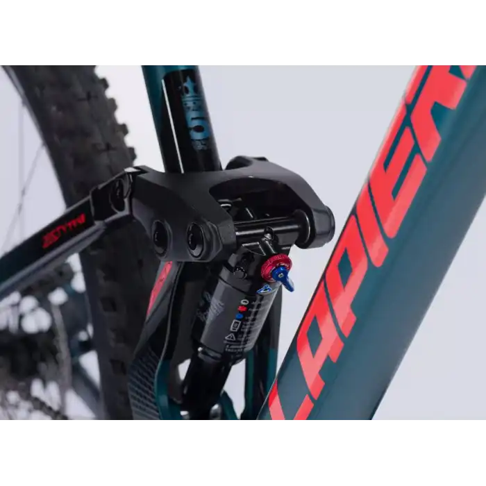 Lapierre Zesty 4.9 29 Jant 43 Cm Enduro Bisiklet Koyu Turkuaz-Siyah-Neon Kırmızı