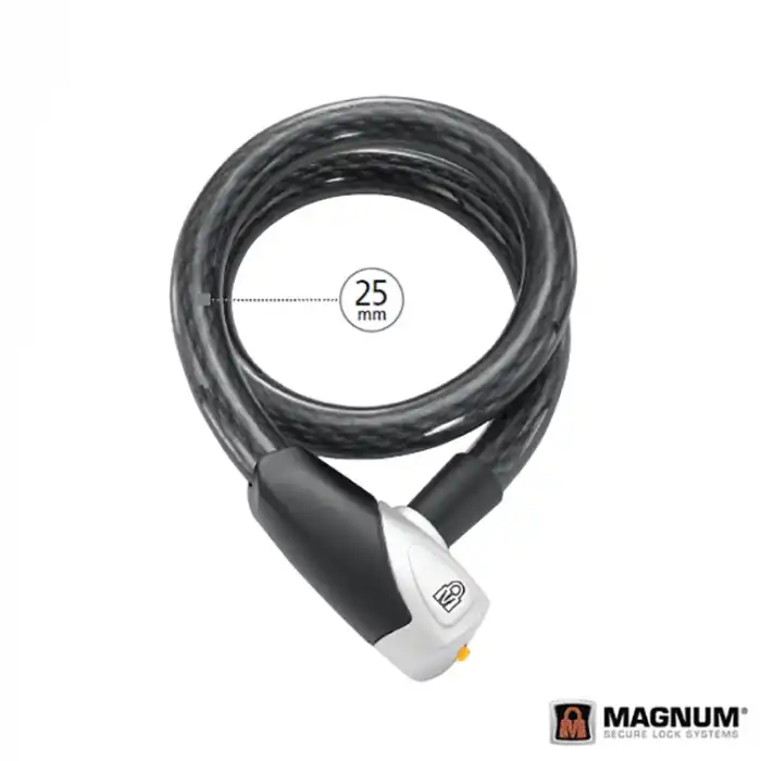 Magnum 25x1100 Mm Anahtarlı Bisiklet Kilidi
