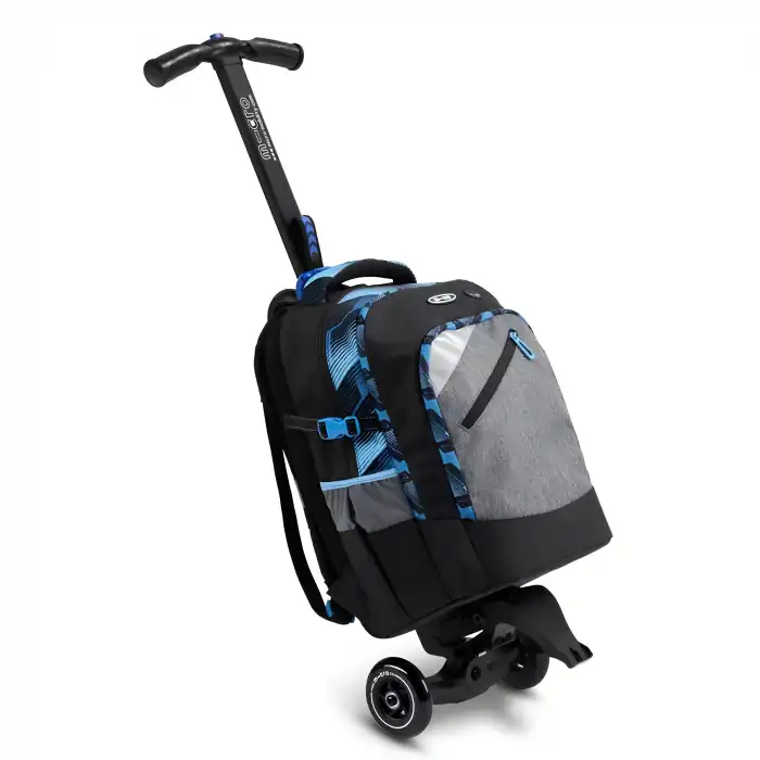 Micro Luggage Kickpack Lite Blue Sırt Çantalı Scooter