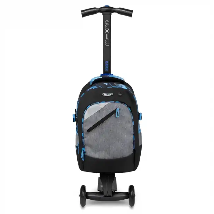 Micro Luggage Kickpack Lite Blue Sırt Çantalı Scooter